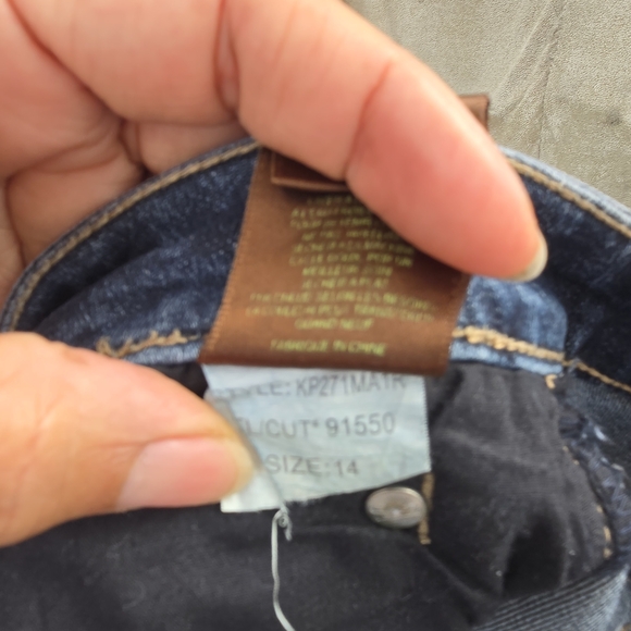 Kut from the Kloth Dark Blue Denim Jeans - Picture 6 of 11